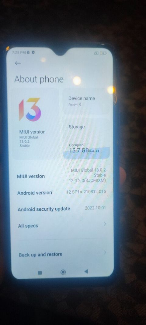 Xiaomi Redmi 9 Sky Blue 64GB/4GB — Bakı