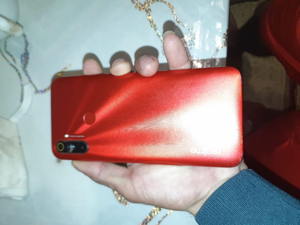 Realme C3 (3 cameras), 64 GB, rəng - Qırmızı — Realme, Saray (5)