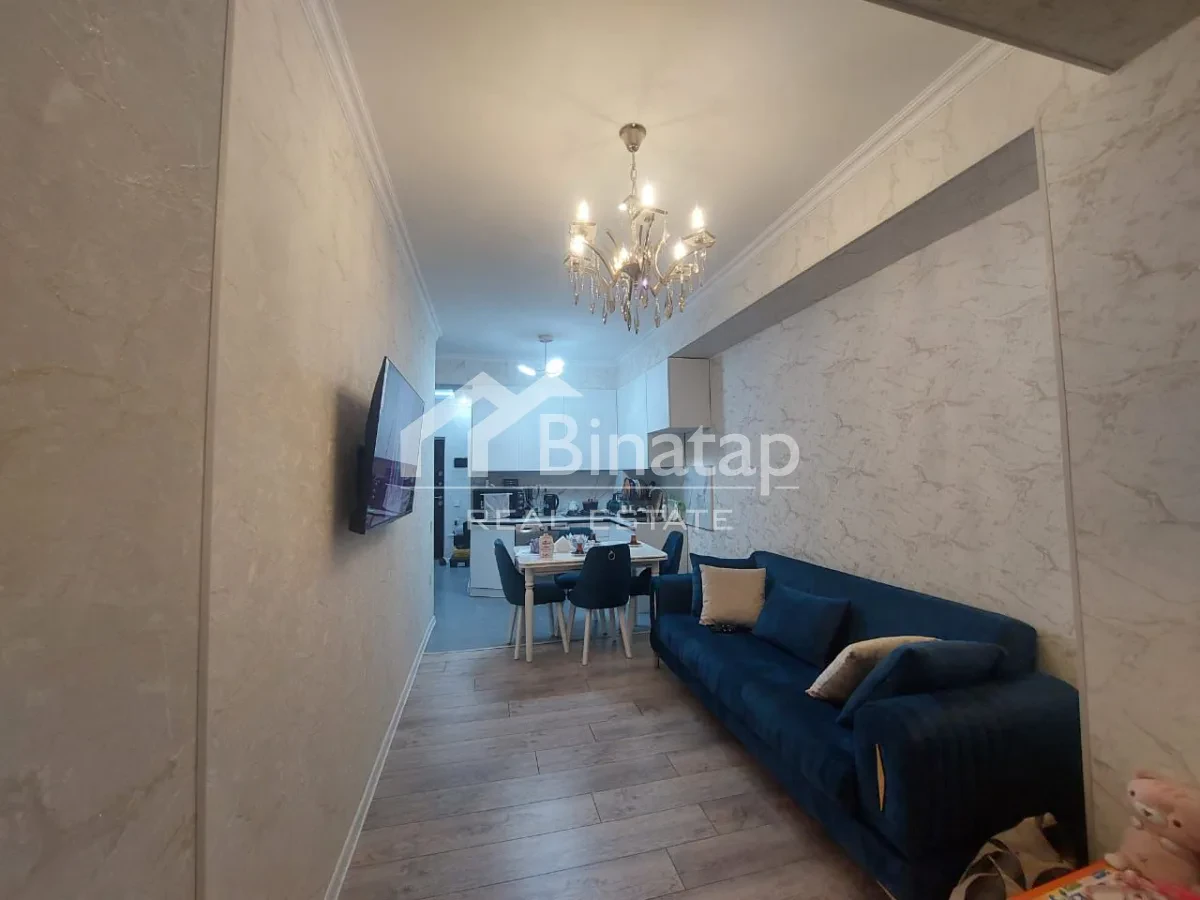Satılır 2 otaqlı yeni tikili 46 m², Avtovağzal metrosu, Abşeron rayonu — Mənzil, Bakı (4)