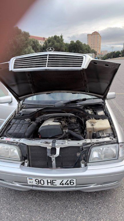 Mercedes C 180, 1.8 L, 1999 il, 352 000 km 90-HE-446 — Avtomobillər, Bakı (11)