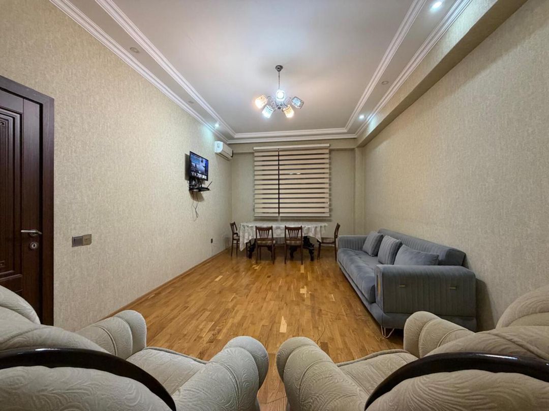 1-otaqlı yeni tikili kirayə verilir, Abay Kunanbəyov küç., 46 m² — Mənzil, Bakı (3)
