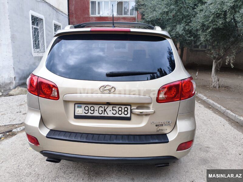 Hyundai Santa fe, 2007 il 99-GK-588 — Avtomobillər, Sumqayıt (4)