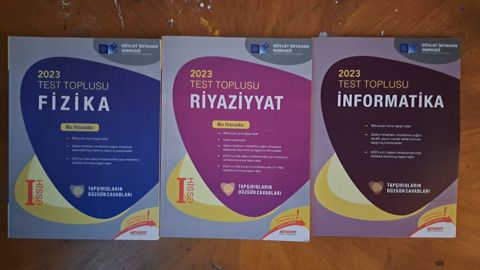 Test topluları — 3 ₼ · Bakı · Məktəb və təhsil malları Test topluları — Bakı