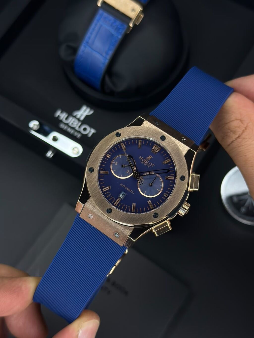 Yeni, Qol saatı, Hublot, rəng - Mavi — Qol saatları, Bakı (7)