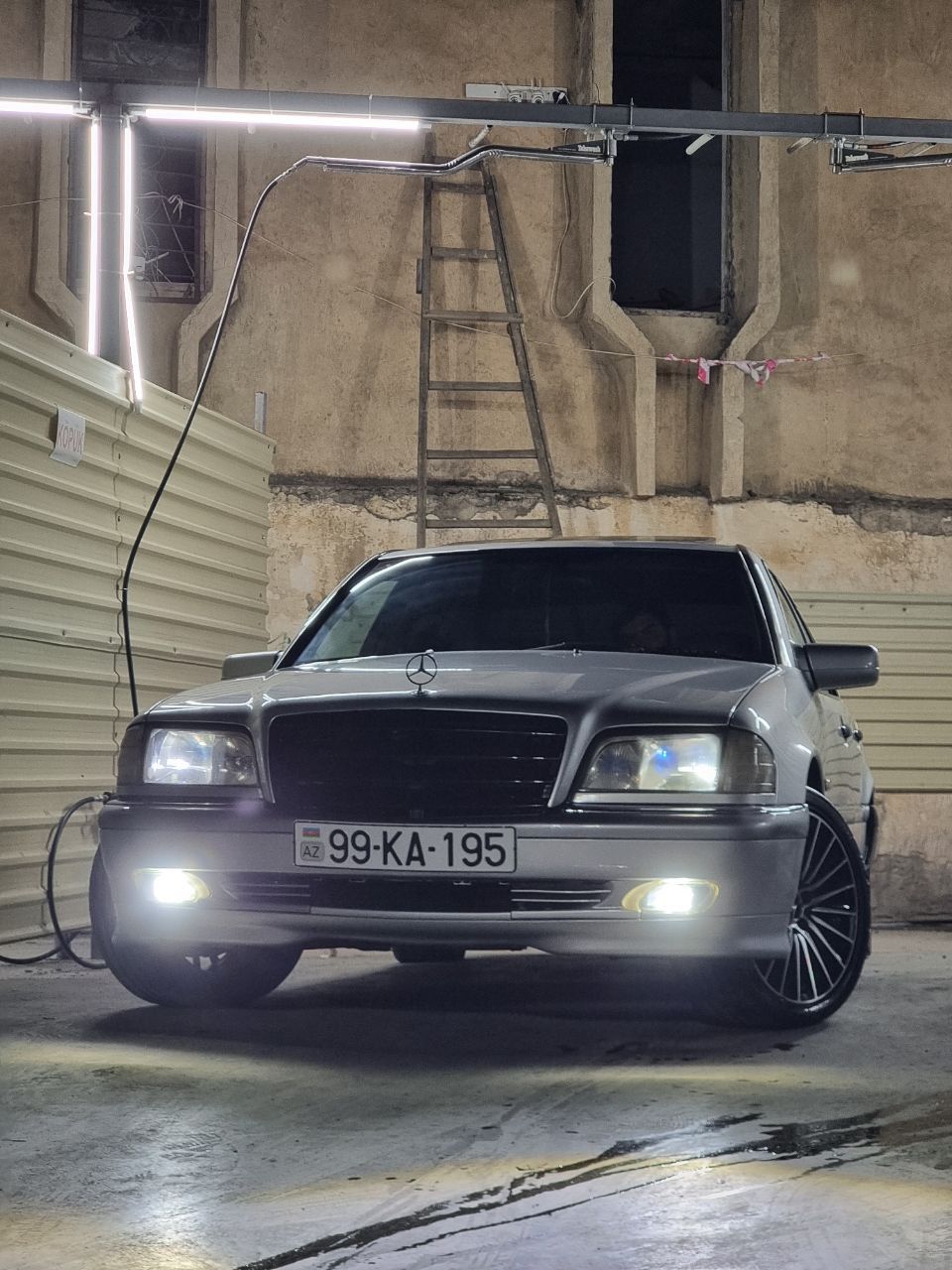 1998 Mercedes-Benz C-Class, 2.2 L, 1998, 300,000 km 99-KA-195 — Avtomobillər, Bakı (2)