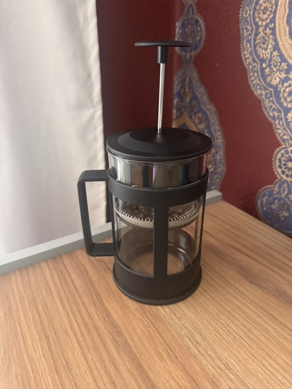 Fransız pressi (French press) – qəhvə və çay dəmləmək üçün — Çaynikler və qəhvə qabları, Bakı (2)