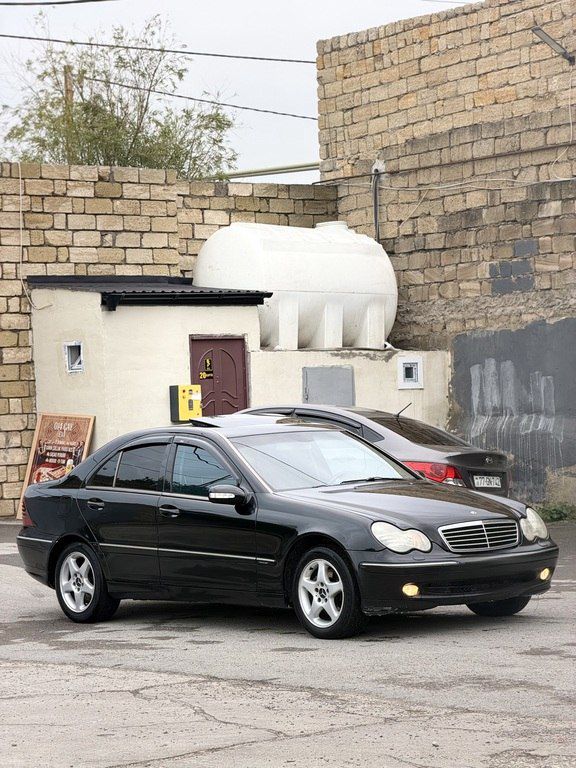 Mercedes C 320, 3.2 L, 2003 il, 358 408 km — Avtomobillər, Sumqayıt (2)