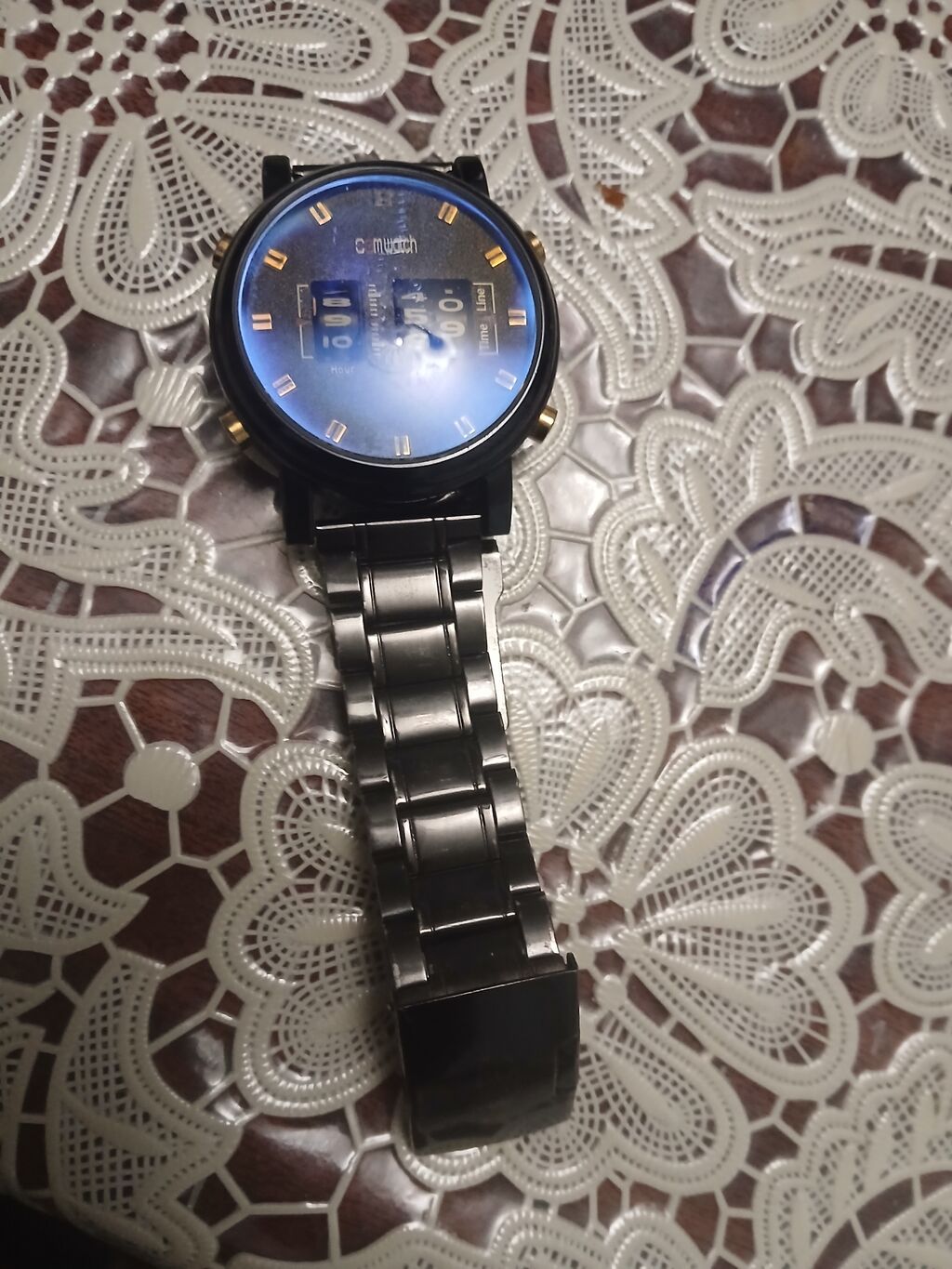 Model: C Mywatch hibrid qol saatı - Göstəricilər: Analoq saat — Qol saatları, Digah