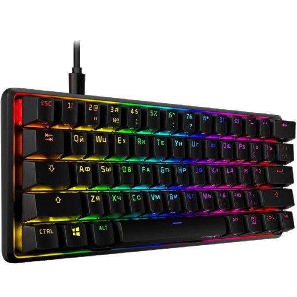 HyperX Alloy Origins 60 HKBO1S-RB-RU/G Black — Noutbuk aksesuarları, Bakı (2)
