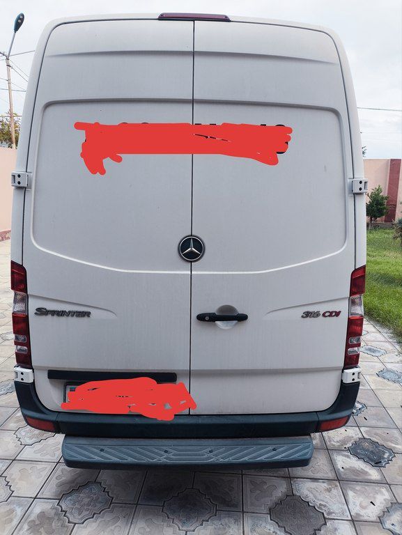 Mercedes Sprinter 316, 2.2 L, 2012 il, 145 000 km — Avtomobillər, Bakı (4)