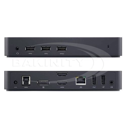 Port replikatoru Dell USB 3.0 Ultra HD Triple Video Docking Station D3100 EUR (452-BBOT) — Kabelləri, adapterlər və keçidçilər, Bakı (2)