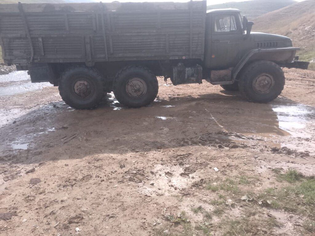 Ural 4320, 11 L, 1990 il, 166 600 km 08-BJ-763 — Yük maşınları, Balakən (9)