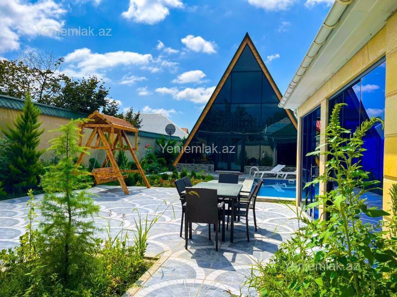 Günlük 3 otaqlı Həyət evi / Villa, 170 m², Qəbələ — Ev, villa, Qəbələ