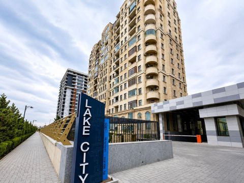 2 otaqlı mənzil, 90 m², Z.Bünyadov pr. 2036, Block A (Lake City) — Bakı