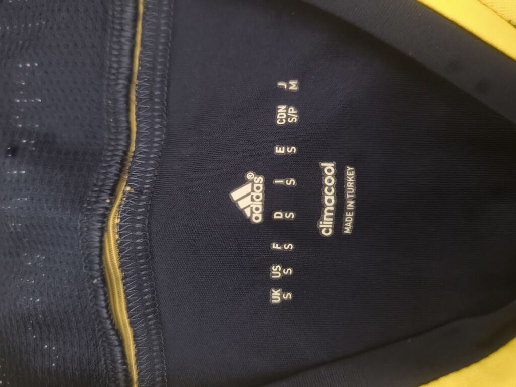 Futbolka, Adidas, S, rəng - Sarı — Futbolka və polo, Bakı (2)