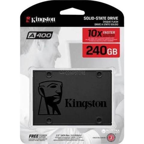 Kingston A400 240GB SA400S37/240G – 2.5" Sata 3 SSD Kingston A400 — Sabit diskler