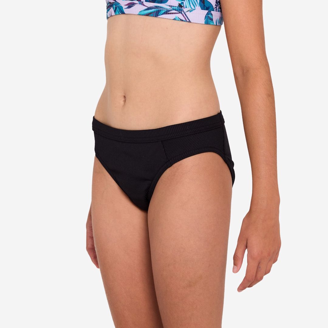 Qızlar üçün sliplər Decathlon 8915888, qara, poliester/elastan, ölçü 14-15 yaş — Mallar, Bakı