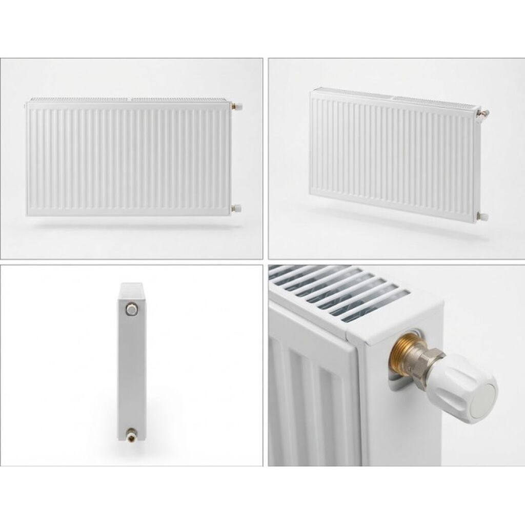Belorad 50/120 Ağ Polad Panel Kombi Radiator (Blrd 50/120) Su əsaslı — Radiatorlar, Bakı (2)