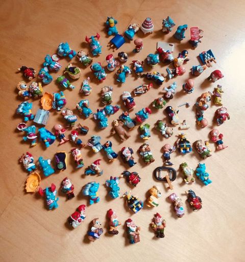1990-cı illərin Kinder Surprise fiqurları – retro kolleksiya 1990-cı — Bakı