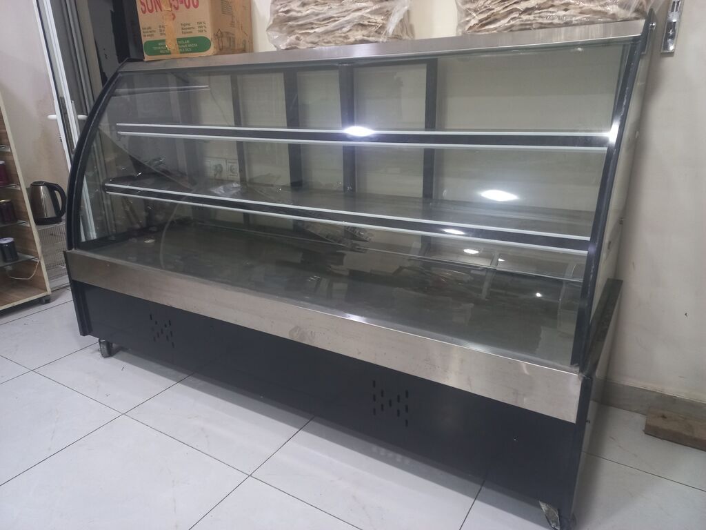 Şüşə vitrin soyuducu – mağaza, kafe, restoran və şirniyyat evləri üçün — Soyuq vitrini, Bakı (2)