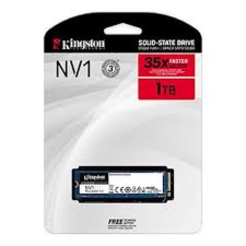 Kingston NV1 1TB M.2 2280 NVMe PCIe 3.0 x4 SSD Yüksək sürətli bərk — Sabit diskler