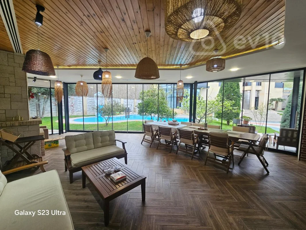 7 otaqlı həyət evi, 600 m², Novgani qesebesi — Ev, villa, Bakı (6)