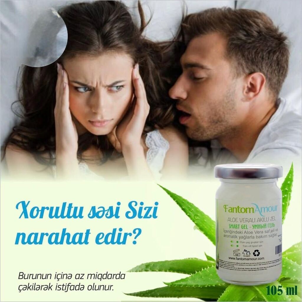 FantomAmour Aloe Veralı Ağıllı Jel – 105 ml Məhsulun təsviri — Digər, Bakı (2)