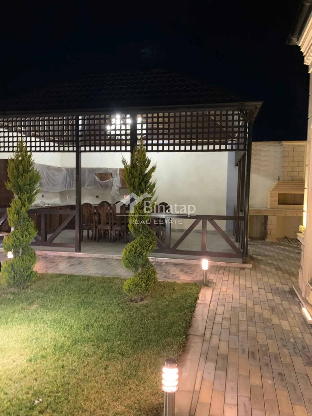 Satılır 8 otaqlı həyət evi / bağ evi 360 m², Xəzər rayonu — Ev, villa, Bakı (4)
