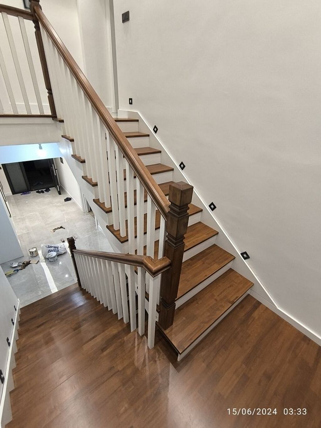 Yeni Pilləkən məhəccəri, Taxta, Ödənişli çatdırılma — Nərdivanlar, Digah (7)
