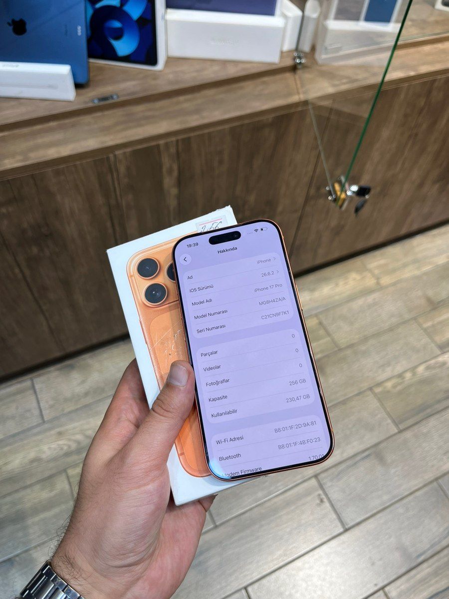 Apple iPhone 17 Pro Cosmic Orange 256GB/12GB — Smartfonlar, Bakı (4)