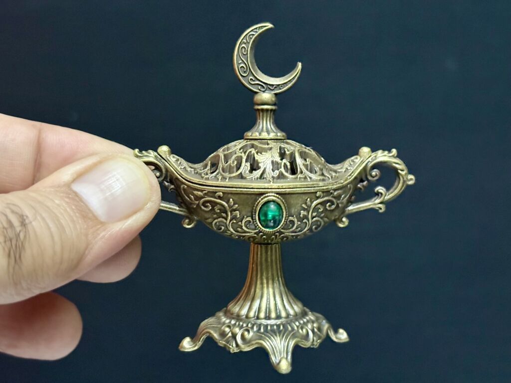 Fiqur, Metal, rəng - Qızılı — Heykəlciklər və fiqurlar, Masazır (8)