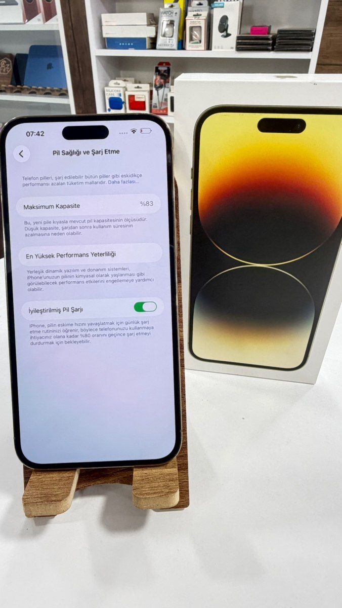 Apple iPhone 14 Pro Max Gold 128GB/6GB — Smartfonlar, Bakı (2)