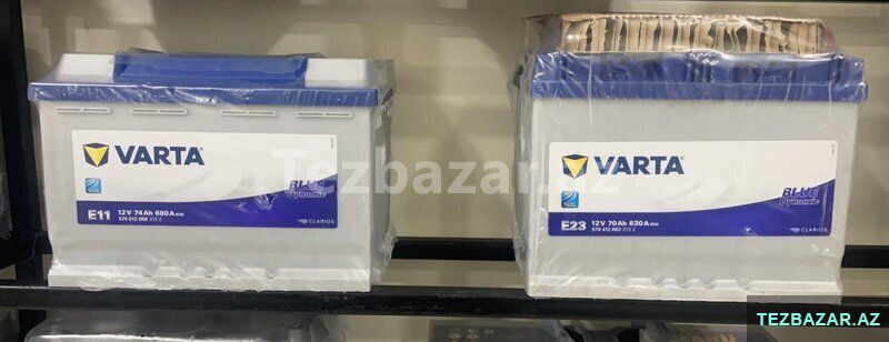 Varta 74 və 70 amper — Ehtiyat hissələri, Bakı