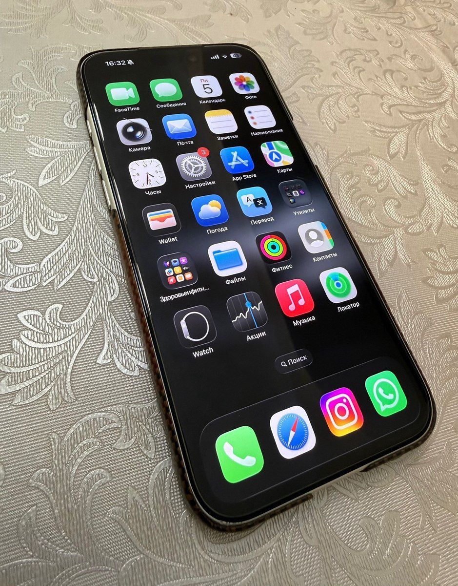 Apple iPhone 17 Pro Max Silver 256GB/12GB — Smartfonlar, Bakı (2)