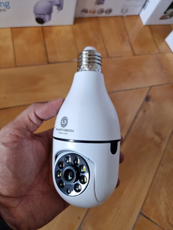 Wi-Fi PTZ kamera 360°FHD 3MP+32GB — Ağıllı ev və təhlükəsizlik, Bakı (10)