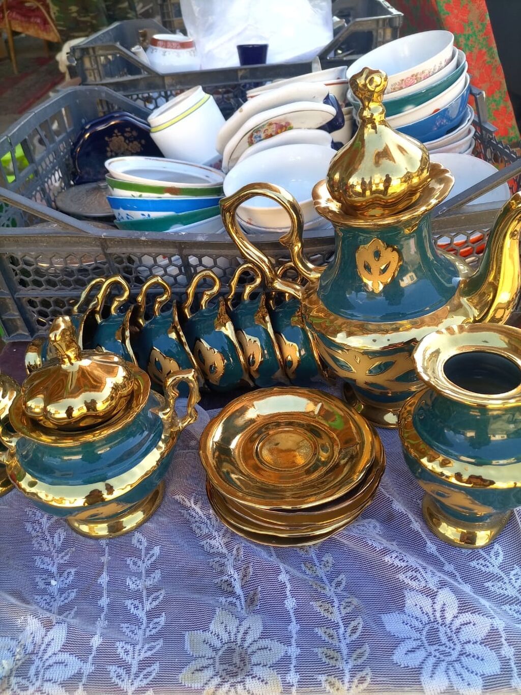 Çay dəsti, Keramika — Süfrə qabı, Bakı (3)