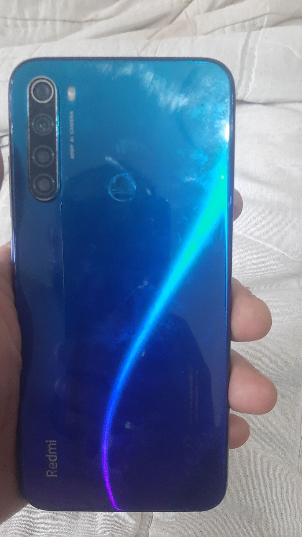 Redmi Note 8 (2021), 128 GB, rəng - Göy, Barmaq izi — Xiaomi, Bakı (2)