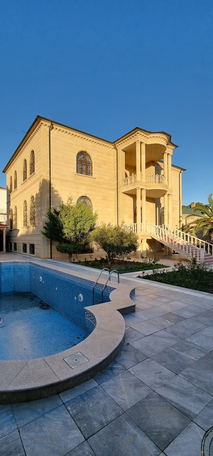 10 otaqlı həyət evi 800 m² satılır — Ev, villa, Bakı (5)