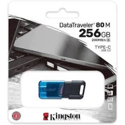 Kingston DataTraveler 80 M DT80M/256GB – 256GB Usb-c fleş yaddaş — USB Flash Drives