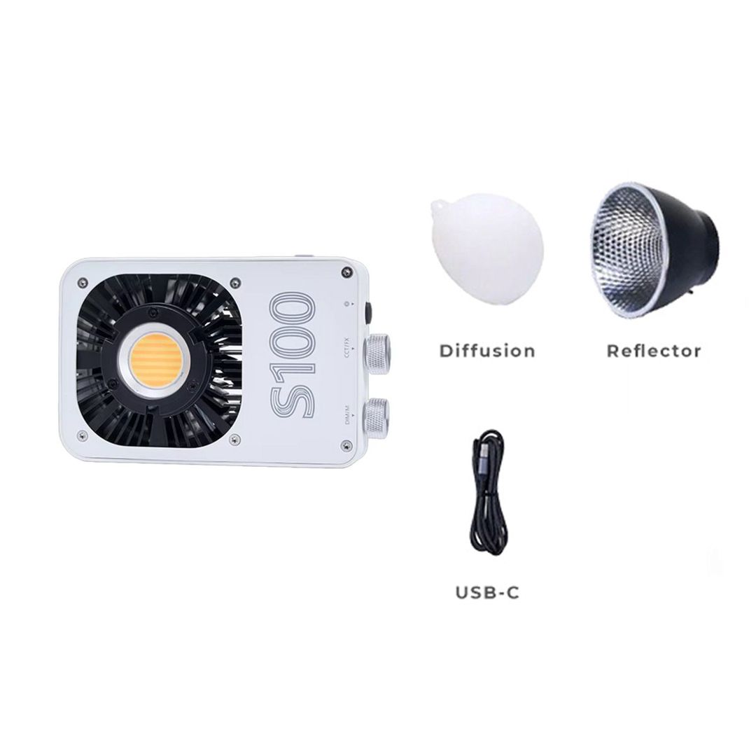 Zsyb S100 COB monoblok işıq — Foto və video texnikası, Bakı (7)