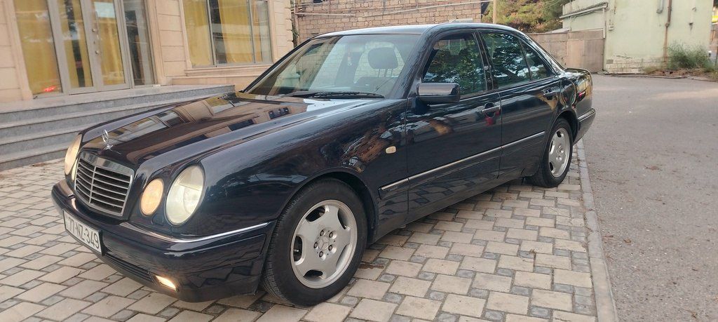 Mercedes E 240, 2.4 L, 1998 il, 328 710 km 77-NZ-349 — Avtomobillər, Bakı (12)