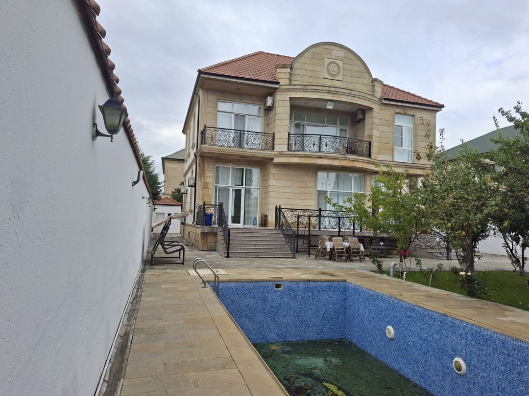 Satılır 5 otaqlı həyət evi/bağ evi 500 m² — Ev, villa, Bakı (11)