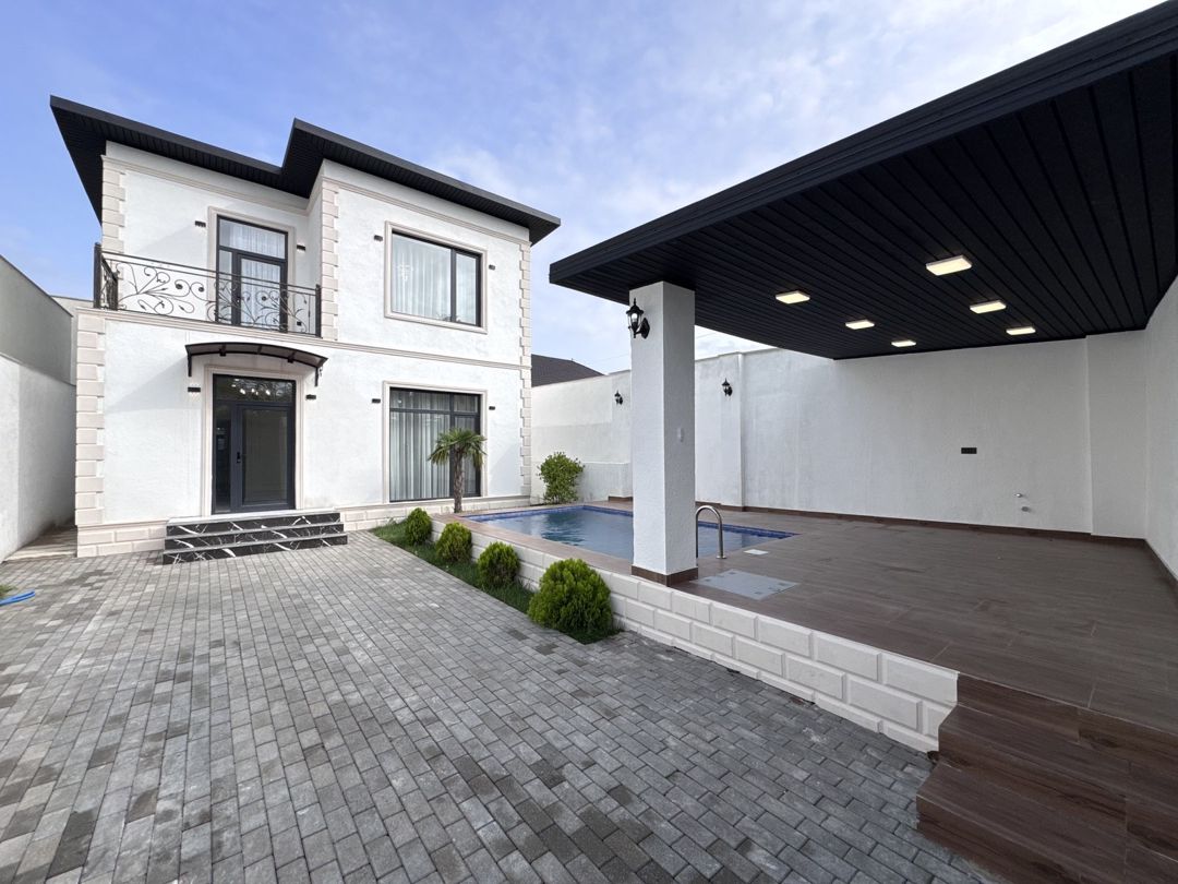 Satılır 3 otaqlı həyət evi/bağ evi 140 m² — Ev, villa, Bakı (4)