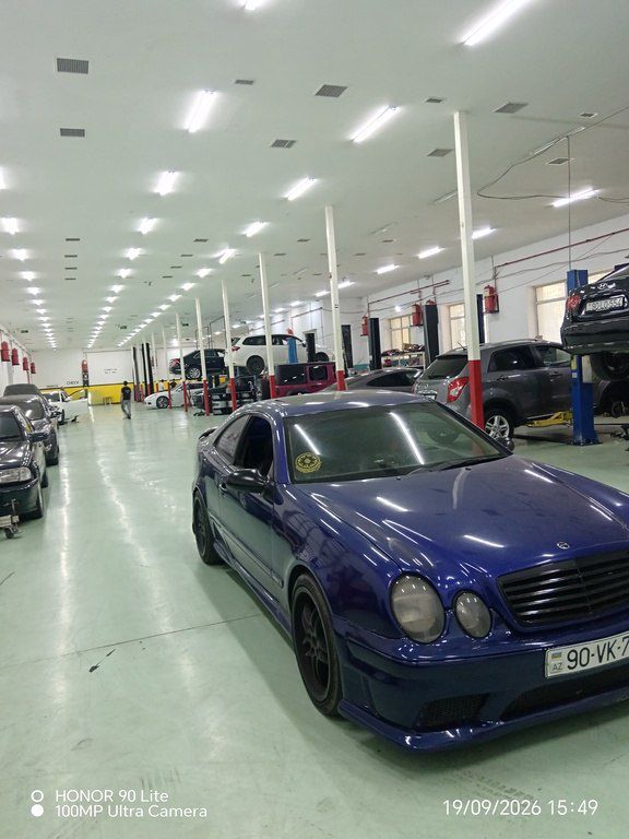 Mercedes CLK 200, 2.0 L, 1999 il, 320 000 km 90-VK-748 — Avtomobillər, Sumqayıt (2)