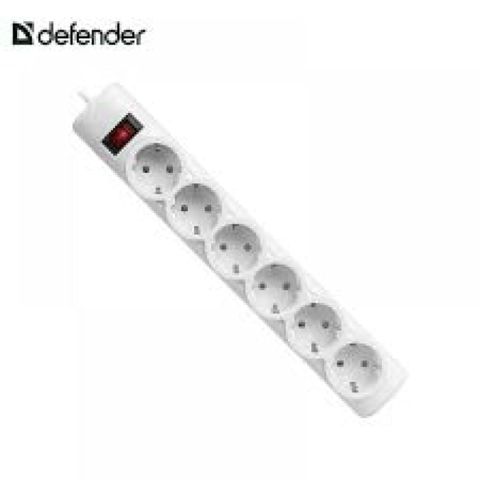 Defender Şəbəkə Süzgəci (Surge Protector) – 6 çıxışlı, 1.8 m kabel Ev — 12 ₼ · Bakı · Rozlər, fişləri və keçicilər Defender Şəbəkə Süzgəci (Surge Protector) – 6 çıxışlı, 1.8 m kabel Ev — Bakı