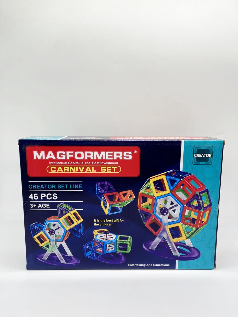 Maqnit konstruktor T-76, 46 element — Mallar, Bakı (2)