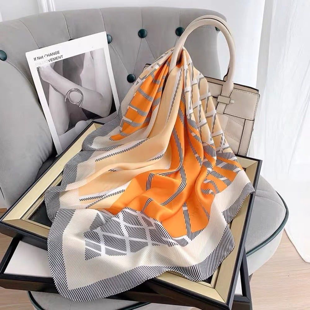 Yaylıq qadınlar üçün 818300503, rəngbərəng, 65x65 sm — Mallar, Bakı