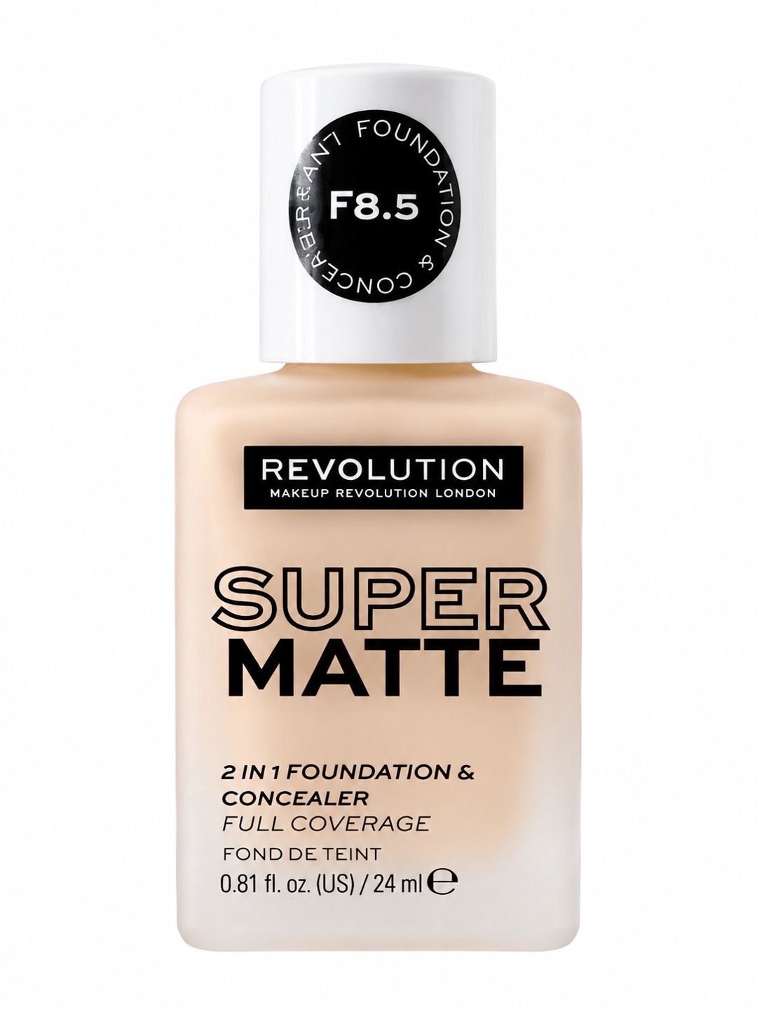 Tonal krem No Brand Super Matte Foundation & Concealer F8.5, 24 ml — Mallar, Bakı