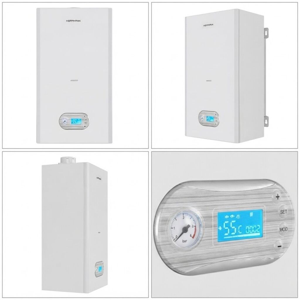 Hoffmann Compact 24 kW – Divara quraşdırılan konveksiya tipli qaz — Kombilər, Bakı (2)
