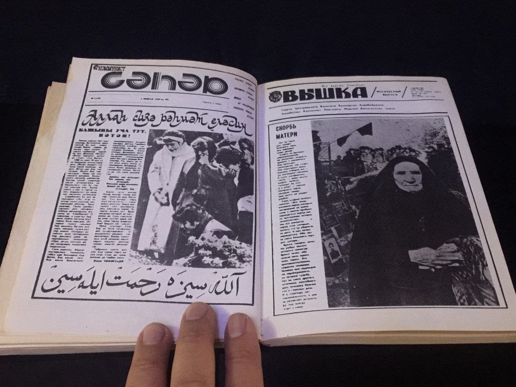 "Qara Yanvar" kitabı — Kitablar və jurnallar, Bakı (8)